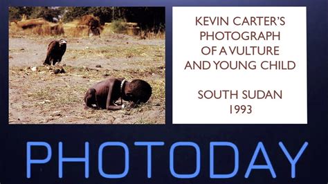 fake photo of vulture watching starving child|what happened to kevin carter.